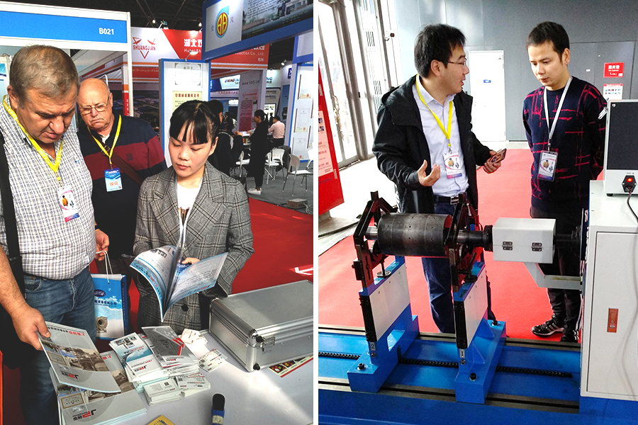 上海劍平展會客戶參觀現場