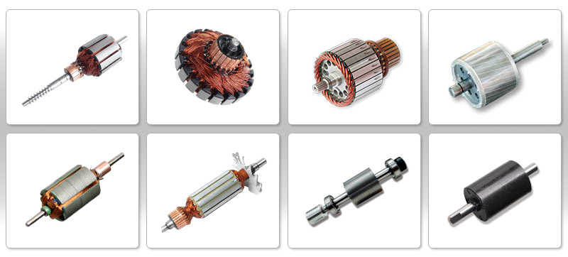 自動定位平衡機適用工件 自動定位平衡機適用工件