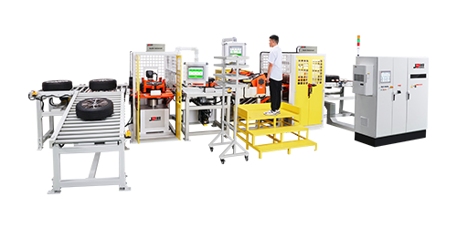 車輪總成全自動平衡流水線