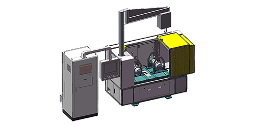 雙工位主軸跑合臺(tái)配安全罩