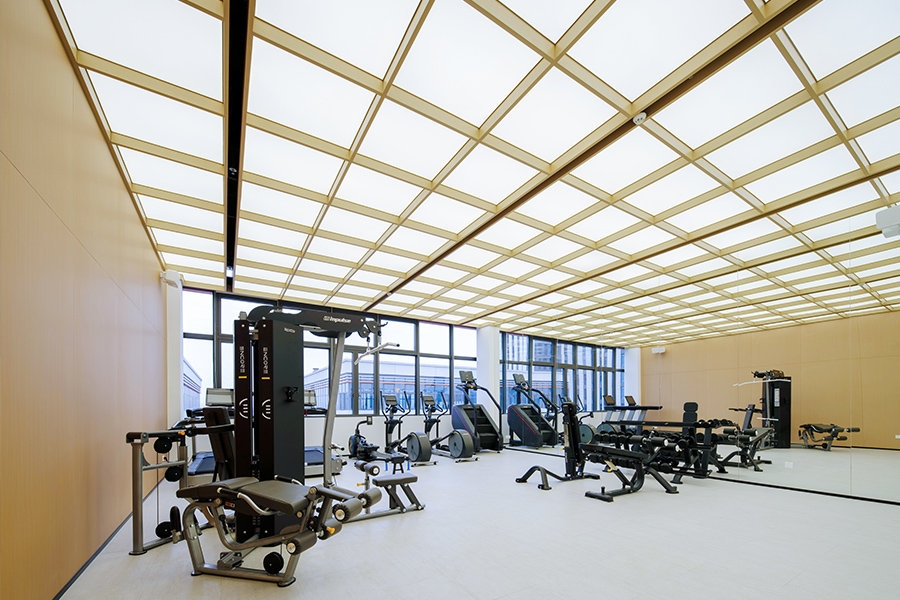 上海劍平研發總部健身房